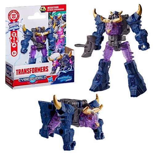Transformers Cyberworld Megatron Cyber Changers Energon Surge