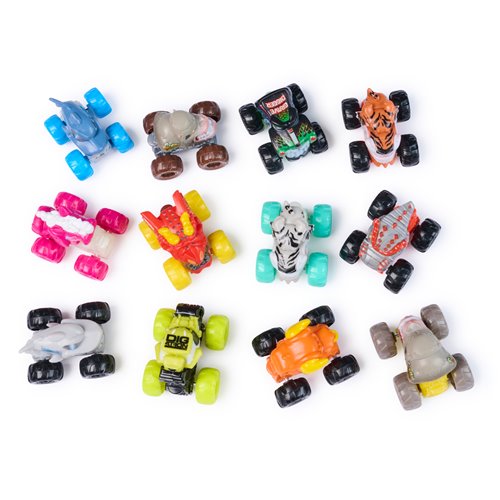 Monster Jam Mini Jams Monster Truck 1:87 Scale Vehicle Blind Bag Case of 12