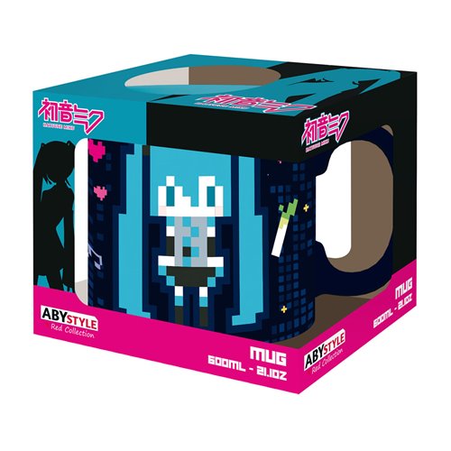 Vocaloid Hatsune Miku Miku Pixel Art Mug