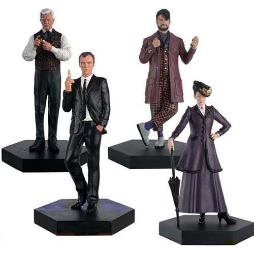 Doctor Who The Master Box Set #2 Modern Masters Figures Set of 4 with Collector Magazine
