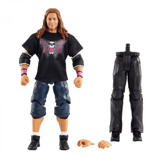 WWE WrestleMania 2022 Elite Bret Hitman Hart Action Figure