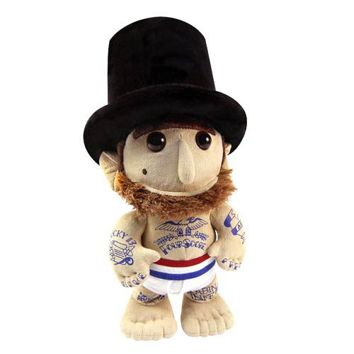 WhimWham Abe Lincoln Underpants Tattoo 10-Inch Plush
