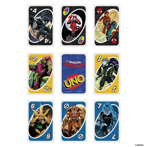 The Amazing Spider-Man Uno Card Game