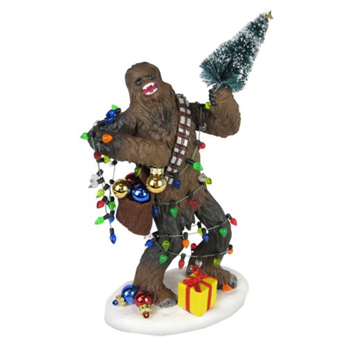Star Wars Chewbacca 8-Inch Holiday Statue