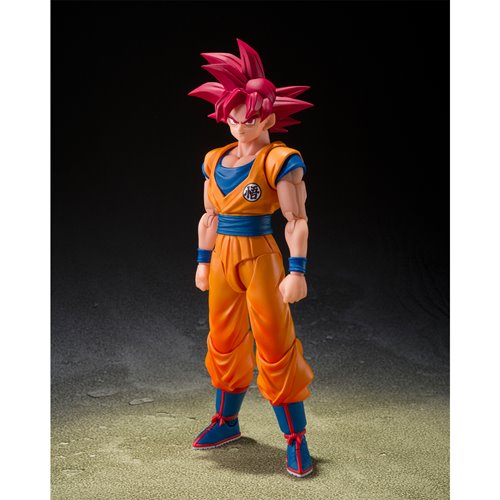 Dragon Ball Super Saiyan God Son Goku God Aura S.H.Figuarts Action Figure