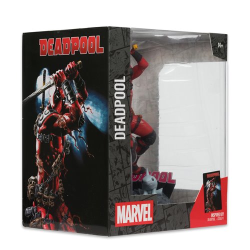 Marvel Wave 5 Deadpool #1 1:10 Scale Posed Figure with Scene