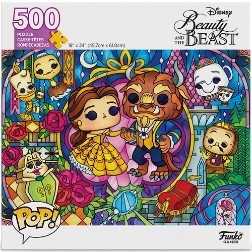 Beauty and the Beast 500-Piece Funko Pop! Puzzle