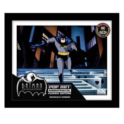 Batman: The Animated Series Mad as a Hatter #1012 Animation Cel Framed Art Print