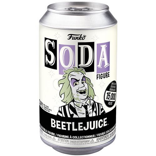 Beetlejuice Vinyl Soda Figure