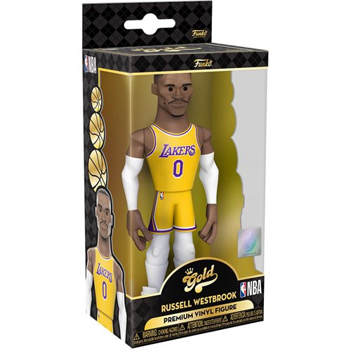NBA Wizards Russell Westbrook (City Edition 2021) 5-Inch Vinyl Gold