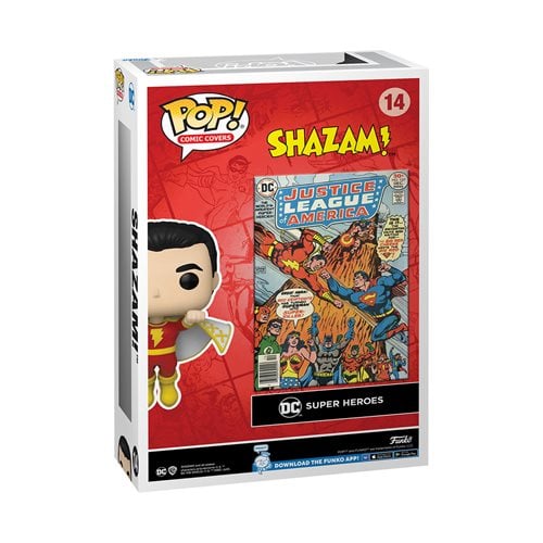 Shazam Pop! Comic Cover Figure with Case