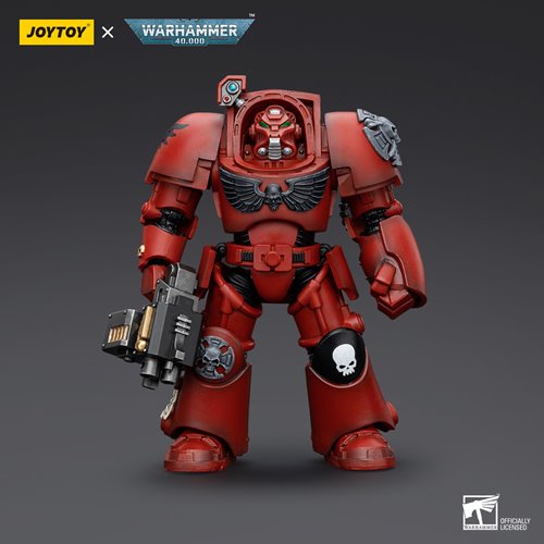 Joy Toy Warhammer 40,000 Blood Angels Terminator Squad with Storm Bolter 1:18 Scale Action Figure