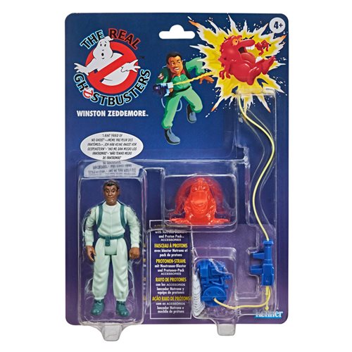 The Real Ghostbusters Winston Zeddemore Retro Action Figure