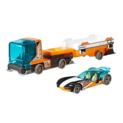Hot Wheels Super Hauling Rig and Car 2025 Mix 2 Case of 6