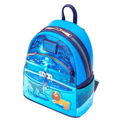 Lady and the Tramp 70th Anniversary Fountain of Love Mini-Backpack