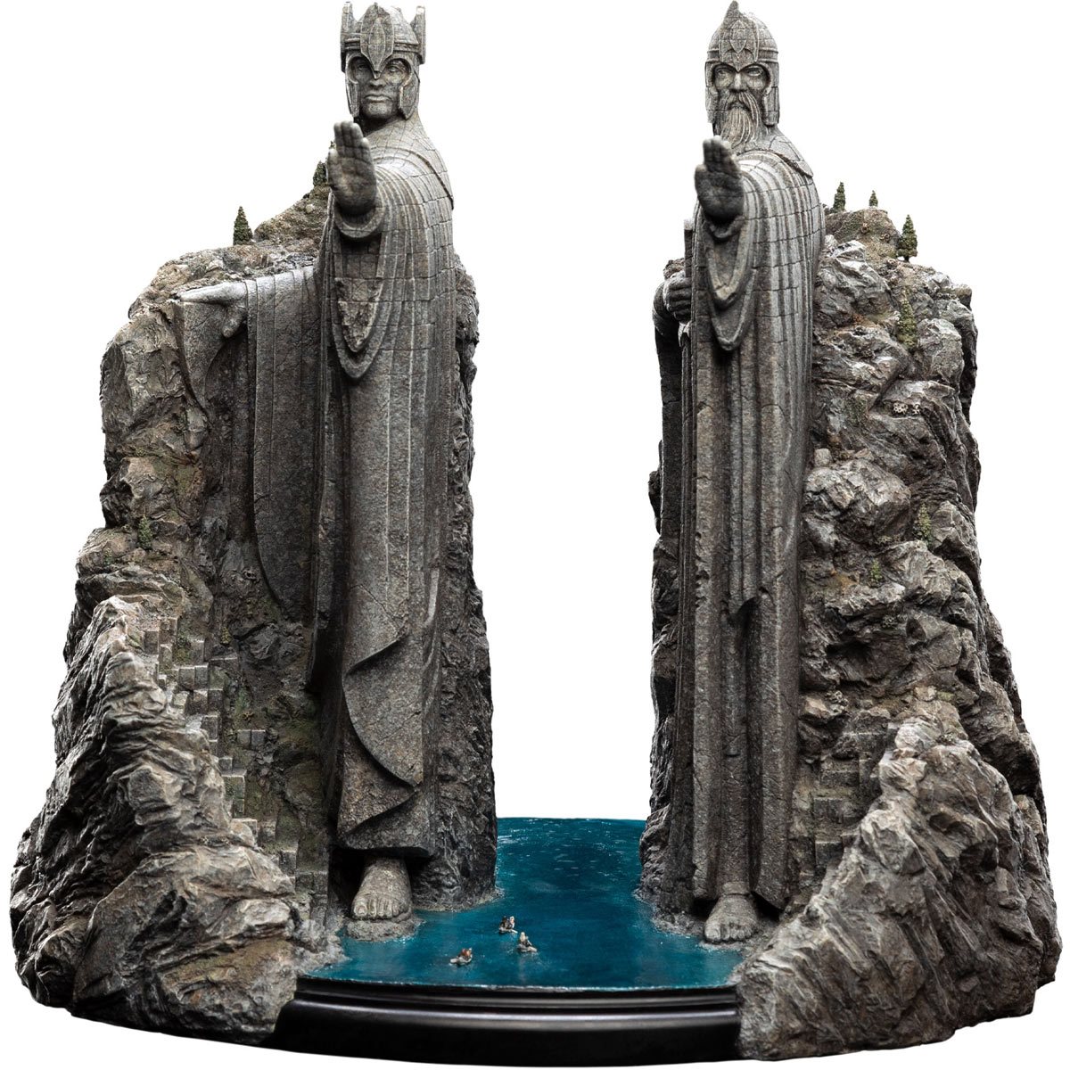 het is nutteloos Maxim Anoi The Lord of the Rings The Argonath Environment Statue