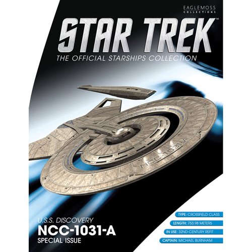 Star Trek Starships Collection Special #29 U.S.S. Discovery NCC-1031-A Refit XL Vehicle with Collect