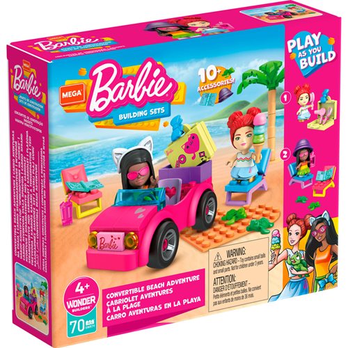 Barbie Mega Construx Barbie Locations Case of 6