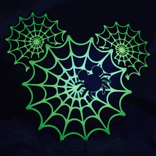 Mickey Mouse Spiderweb Mickey Glow-in-the-Dark Crossbody Purse - Entertainment Earth Exclusive - ReRun