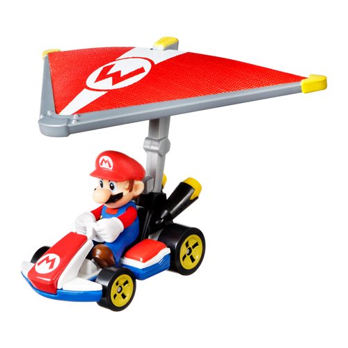 Mario Kart Hot Wheels Gliders Mix 2 2024 Vehicle Case of 4