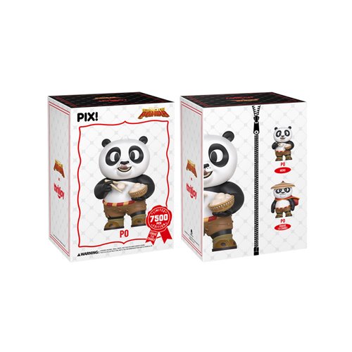 Kung Fu Panda Po with Dumplings Pix! Vinyl Figure