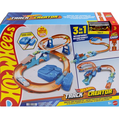 Hot Wheels Track Creator Boosted Jump Speedway Track Set