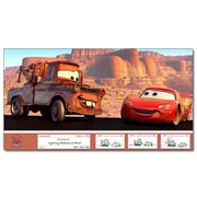 Disney Pixar Cars Two For The Road Paper Giclee