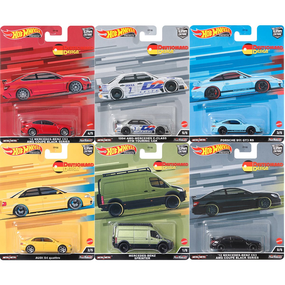 Hot Wheels SIDE VIEW MIRROR Set for 1/64 Scale Diecast Cars