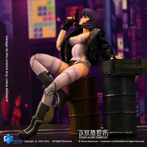 Ghost in the Shell: Stand Alone Complex Motoko Kusanagi Exquisite Super 1:12 Scale Action Figure - P