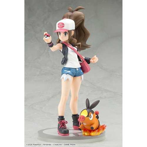 Pokemon Hilda with Tepig ArtFX J 1:8 Scale Statue
