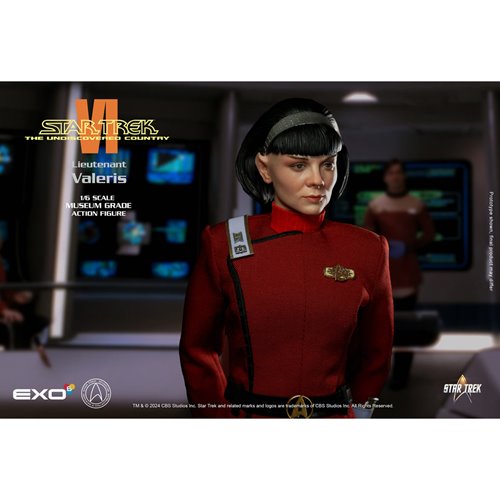 Star Trek VI: The Undiscovered Country Lieutenant Valeris 1:6 Scale Action Figure