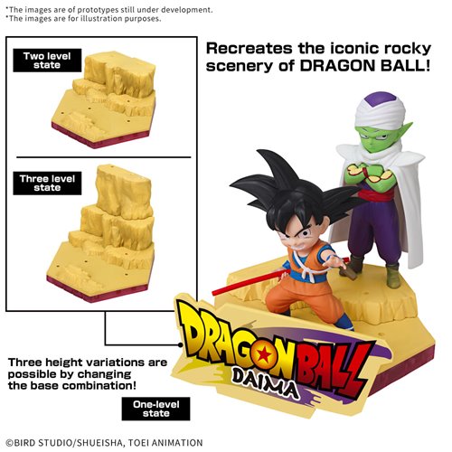 Dragon Ball Daima Son Goku Mini and Piccolo Mini Model Kit