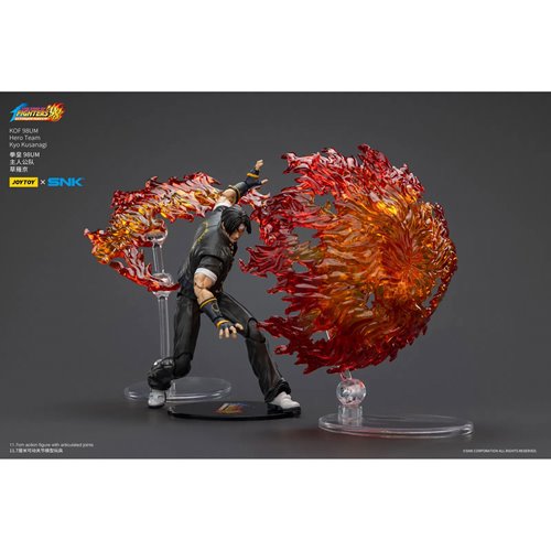 Joy Toy The King of Fighters '98 Ultimate Match Hero Team Kyo Kusanagi 1:18 Scale Action Figure