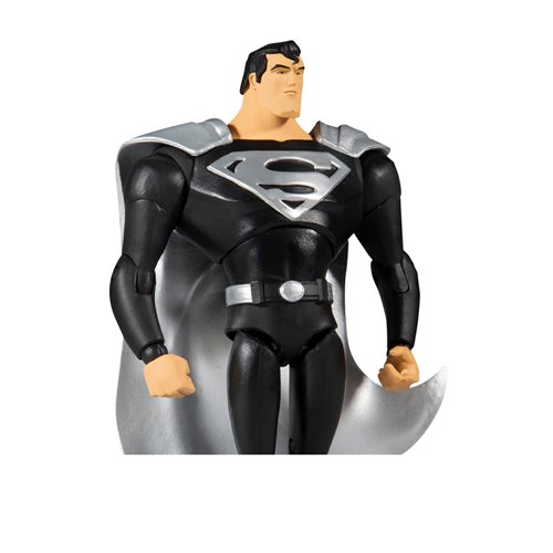 DC Multiverse Superman Black Suit Superman: The Animated Series  7-Inch Scale Action Figure