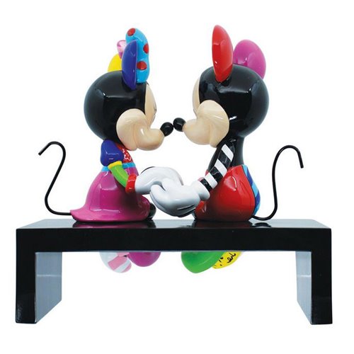 Mickey & Minnie Love by Romero Britto Statue