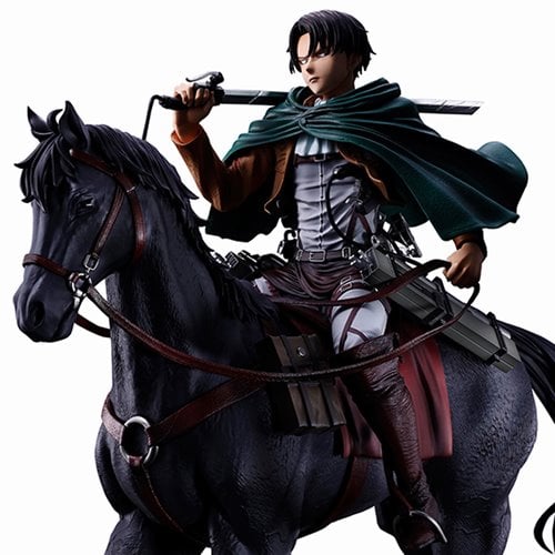 Attack on Titan Levi Dedicate Your Heart Masterlise Ichibansho Statue