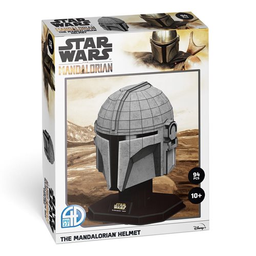 Star Wars: The Mandalorian The Mandalorian Helmet 3D Model Puzzle Kit