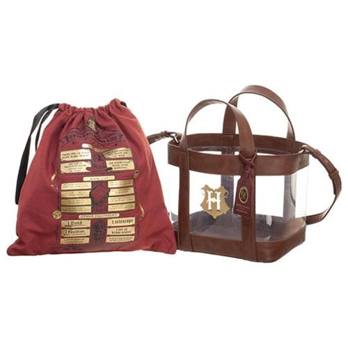 Harry Potter Clear Tote and Cinch Backpack