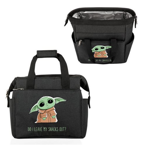 Star Wars: The Mandalorian The Child Snacks Out Black OTG Lunch Cooler