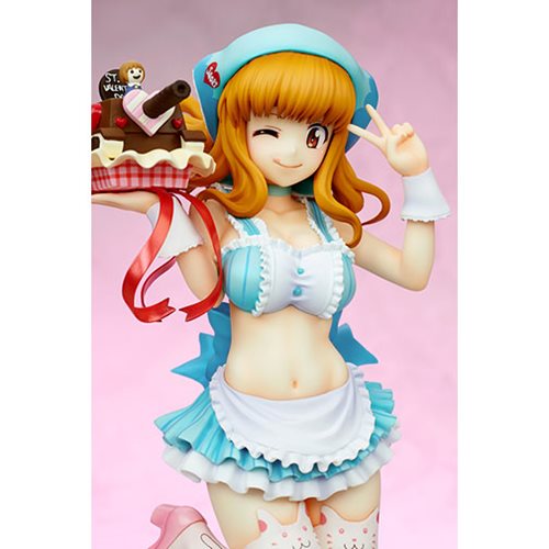 Girls und Panzer Saori Takebe Valentine Apron 1:7 Scale Statue