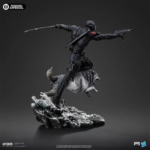 G.I. Joe Snake Eye 1:10 Art Scale Limited Edition Statue