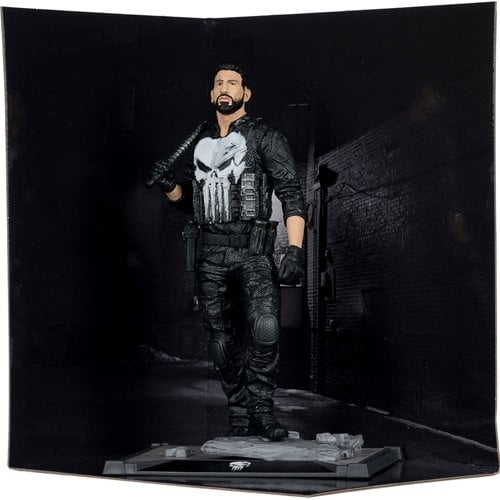 Marvel Studios Wave 1 The Punisher 1:10 Scale Posed Figure with Scene