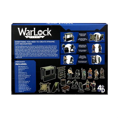 WarLock Tiles Merchants Accessory Pack