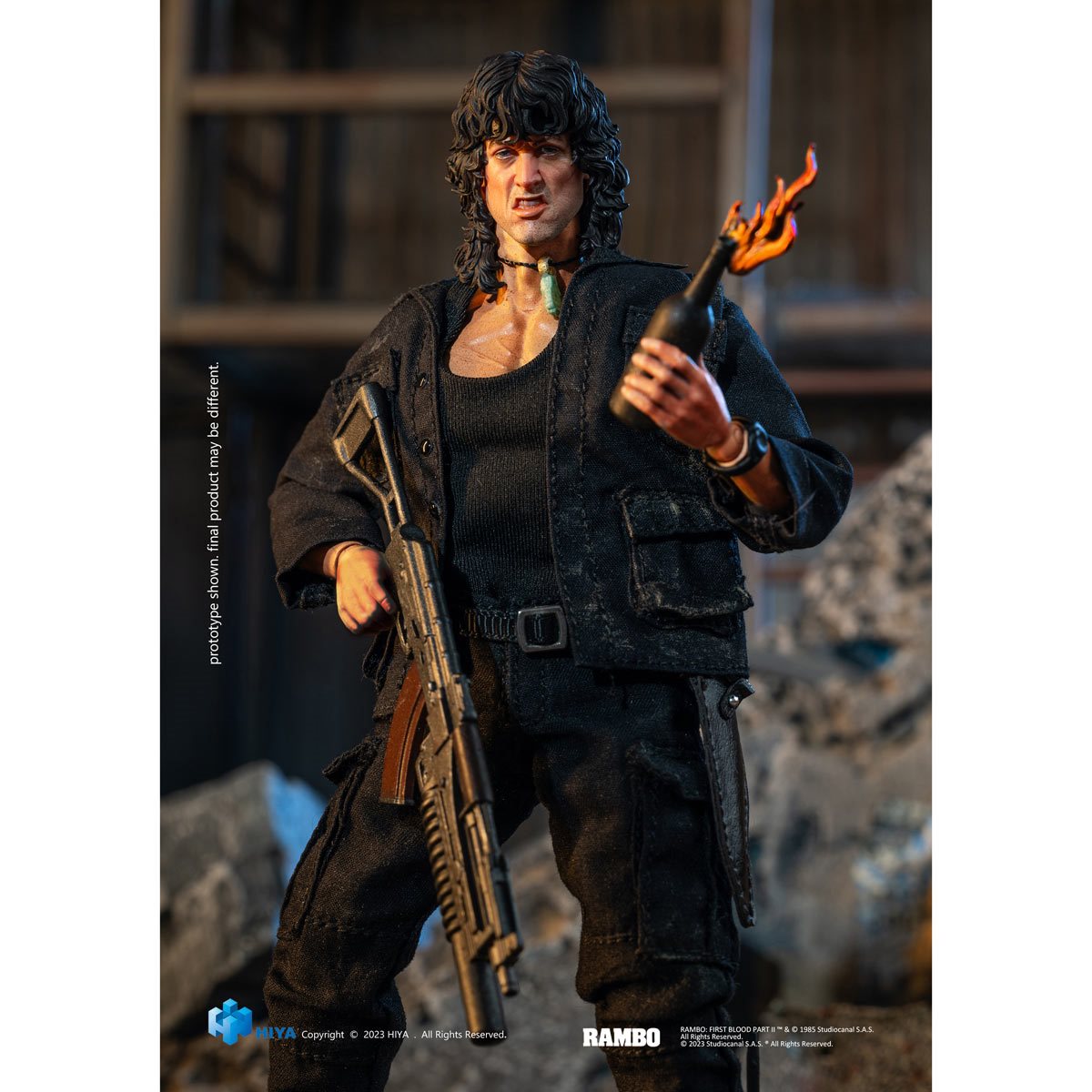 Rambo - Figurine 1/12 Exquisite Super John Rambo 16 cm - Figurine-Discount