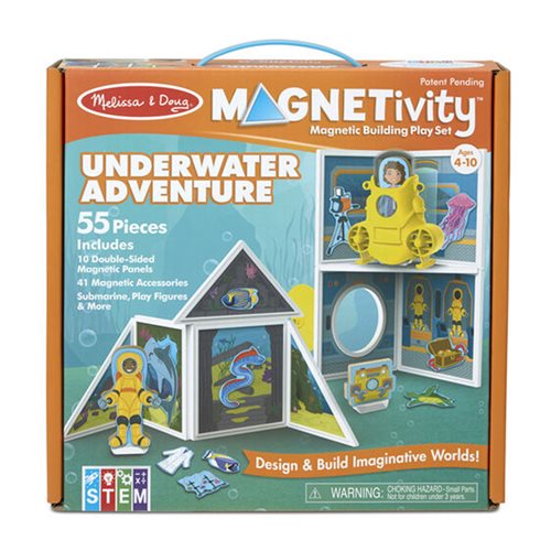 Magnetivity Underwater Adventure Magnetic Building Play Set