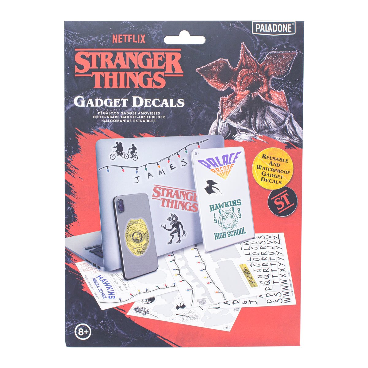 Stranger Things Gadget Decals Stickers - Entertainment Earth