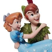 Disney Showcase Peter Pan and Wendy Darling Statue, Not Mint