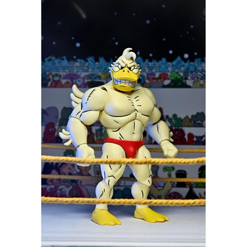 Teenage Mutant Ninja Turtles Adventures Archie Comics Stump Wrestling Ace Duck 7-Inch Scale Action F