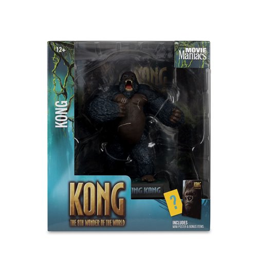 Movie Maniacs NBC Wave 2 King Kong 2005 Kong: The 8th Wonder of the World 6-Inch Posed Figure