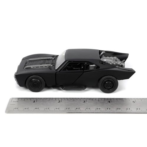 The Batman 2021 Batmobile 1:32 Scale Die-Cast Metal Vehicle with Batman Figure